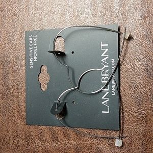 Lane Bryant Heart ♥ Shaped Earrings NWT